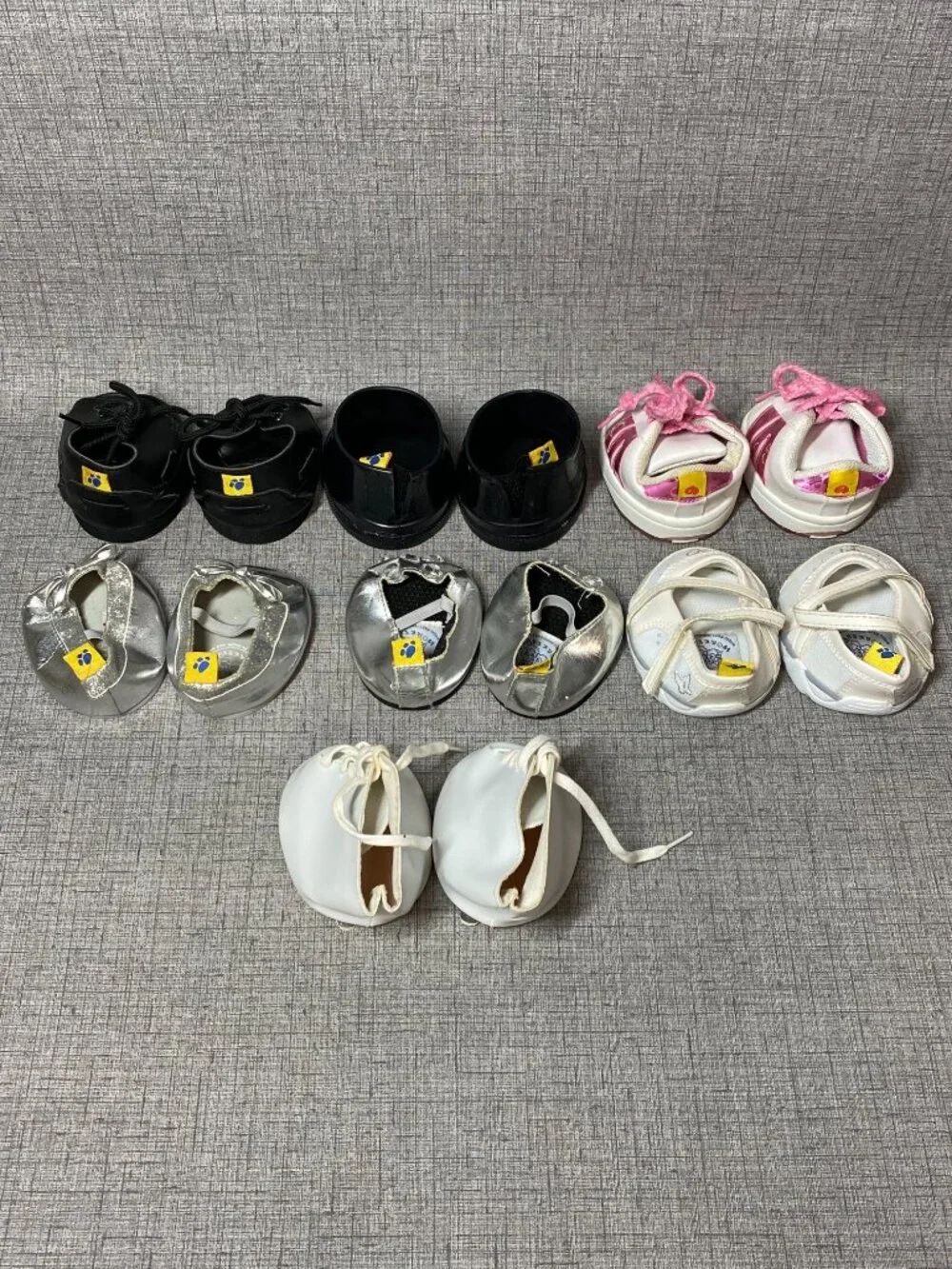Build A Bear Shoes Lot Of 7